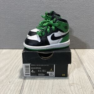 Nike Air Jordan 1 Retro High OG Lucky Green TD Sneakers FD1413-031 Sz. 4C